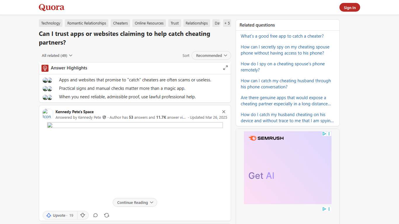Can I trust apps or websites claiming to help catch cheating partners? - Quora