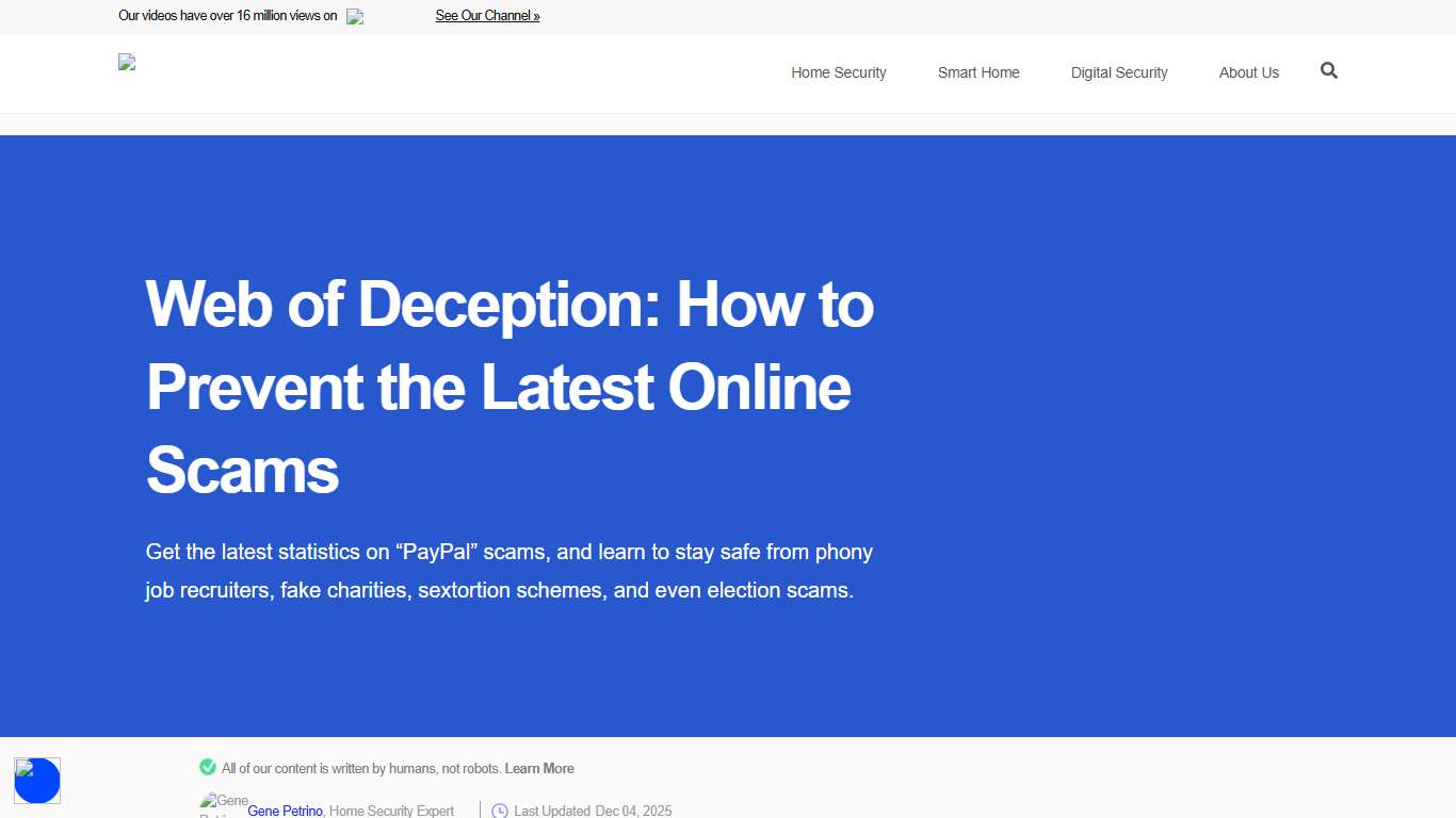 How to Prevent Being Scammed Online in 2026 | Security.org